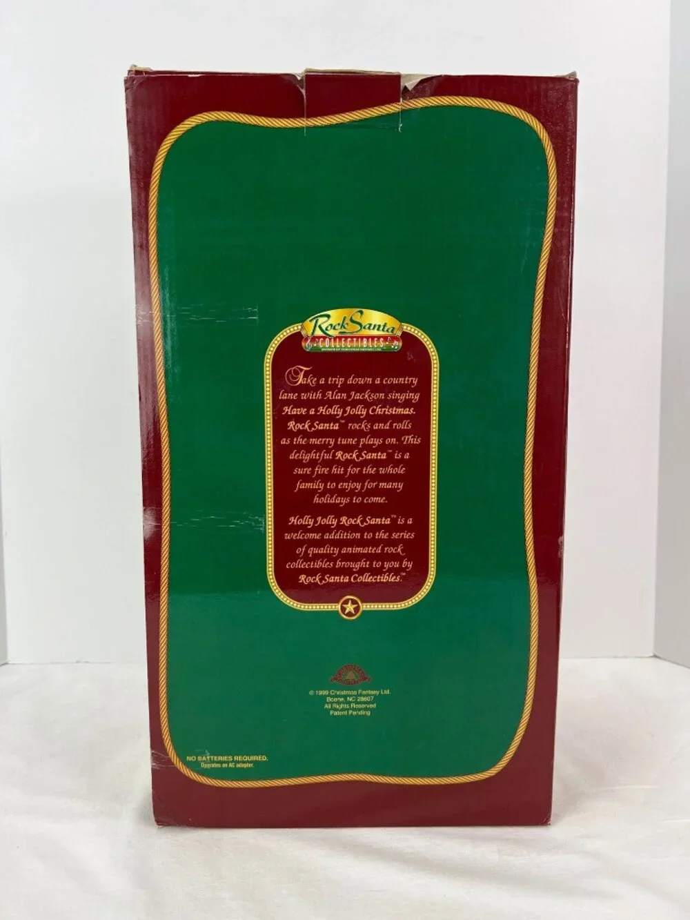 VTG Rock Santa Collectibles Alan Jackson Holly Jolly Rock Santa Dancing Animated